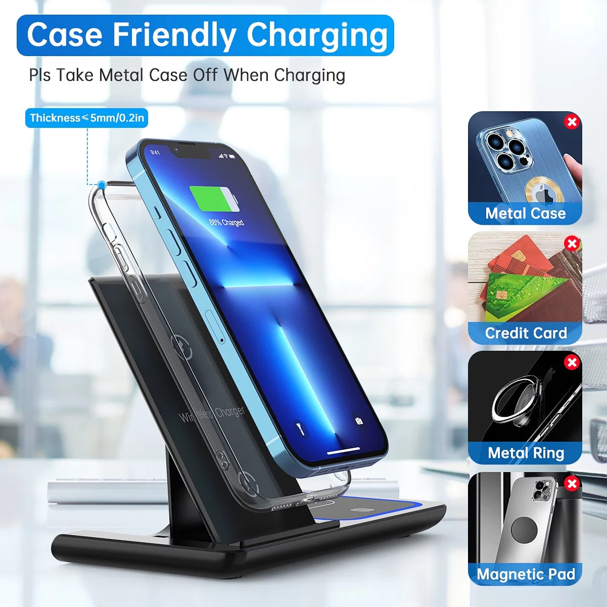 Super Speedy Magic Plate: Juice Up Your iPhones, Watch, and Ear Snacks All at Once - Now with Extra Zing!