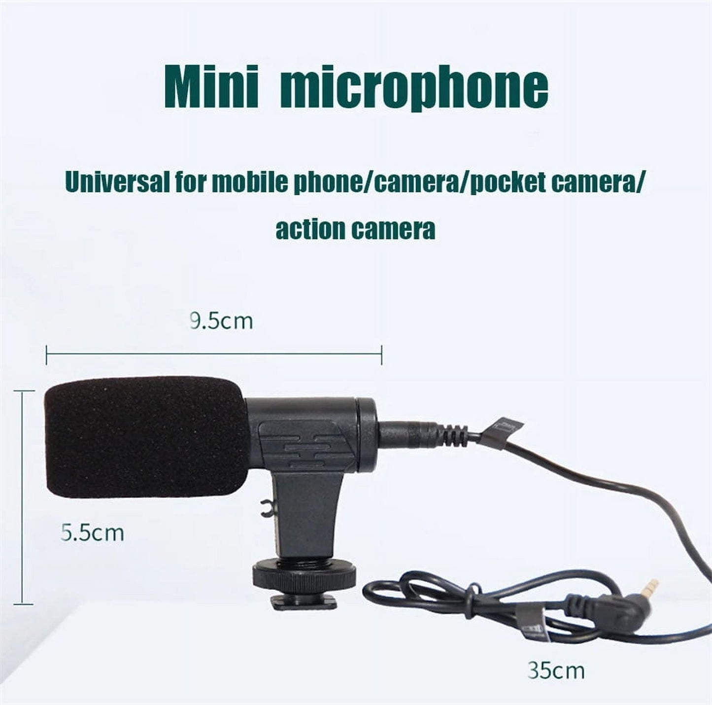 Giggle-Worthy Smartphone Vlogging Kit: Tripod For Your Phone, Tiny Mic For Your Biggest Dreams, and LED Light to Shine Brighter Than Your Ex's Future! Perfect for TikTok Shenanigans and YouTube Stardom!