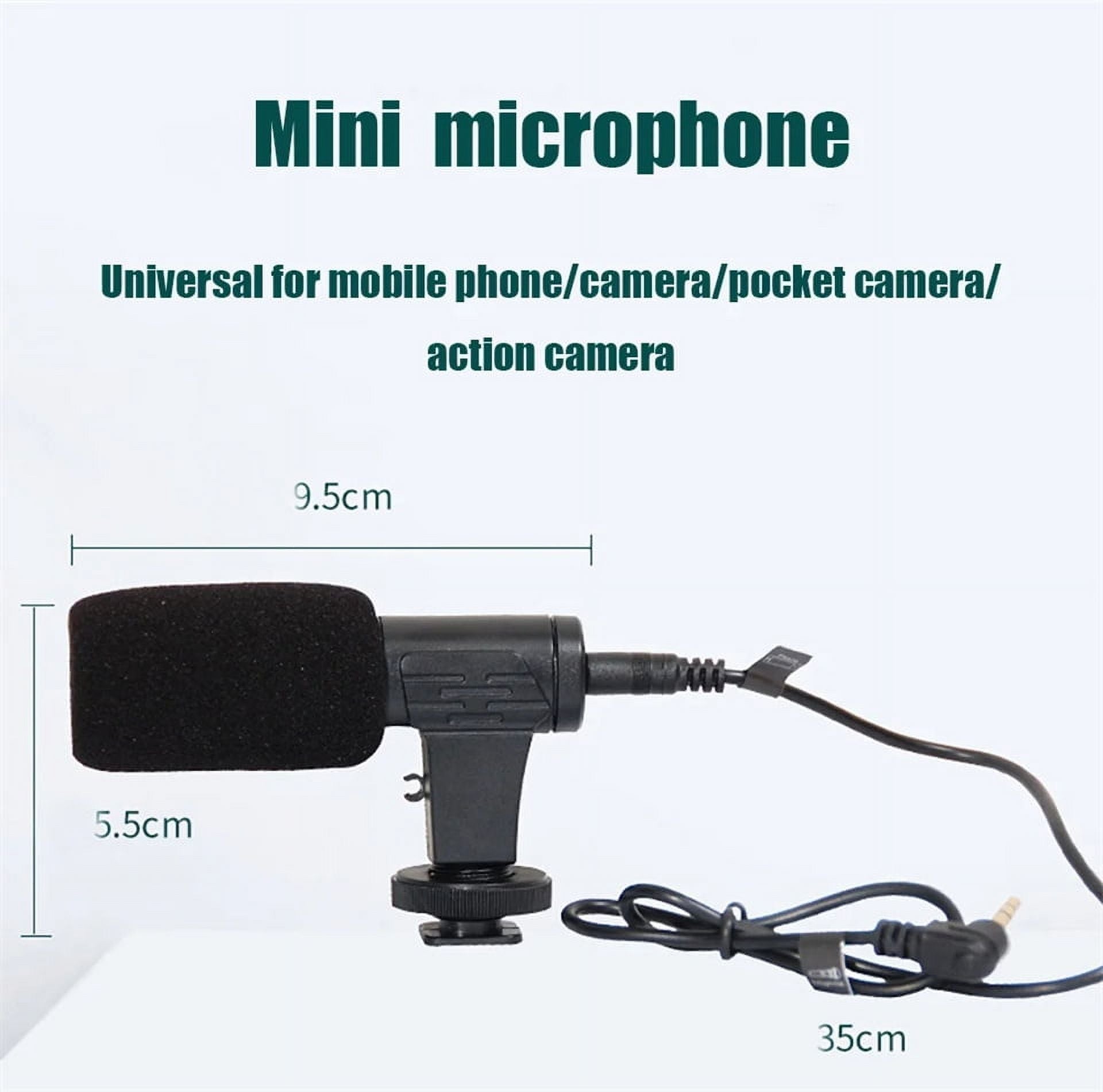 Giggle-Worthy Smartphone Vlogging Kit: Tripod For Your Phone, Tiny Mic For Your Biggest Dreams, and LED Light to Shine Brighter Than Your Ex's Future! Perfect for TikTok Shenanigans and YouTube Stardom!
