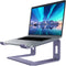 Purple Perch for Your Pile of Pixels: Elevate Your Laptop and Your Mood with This Fancy Metal Stand!