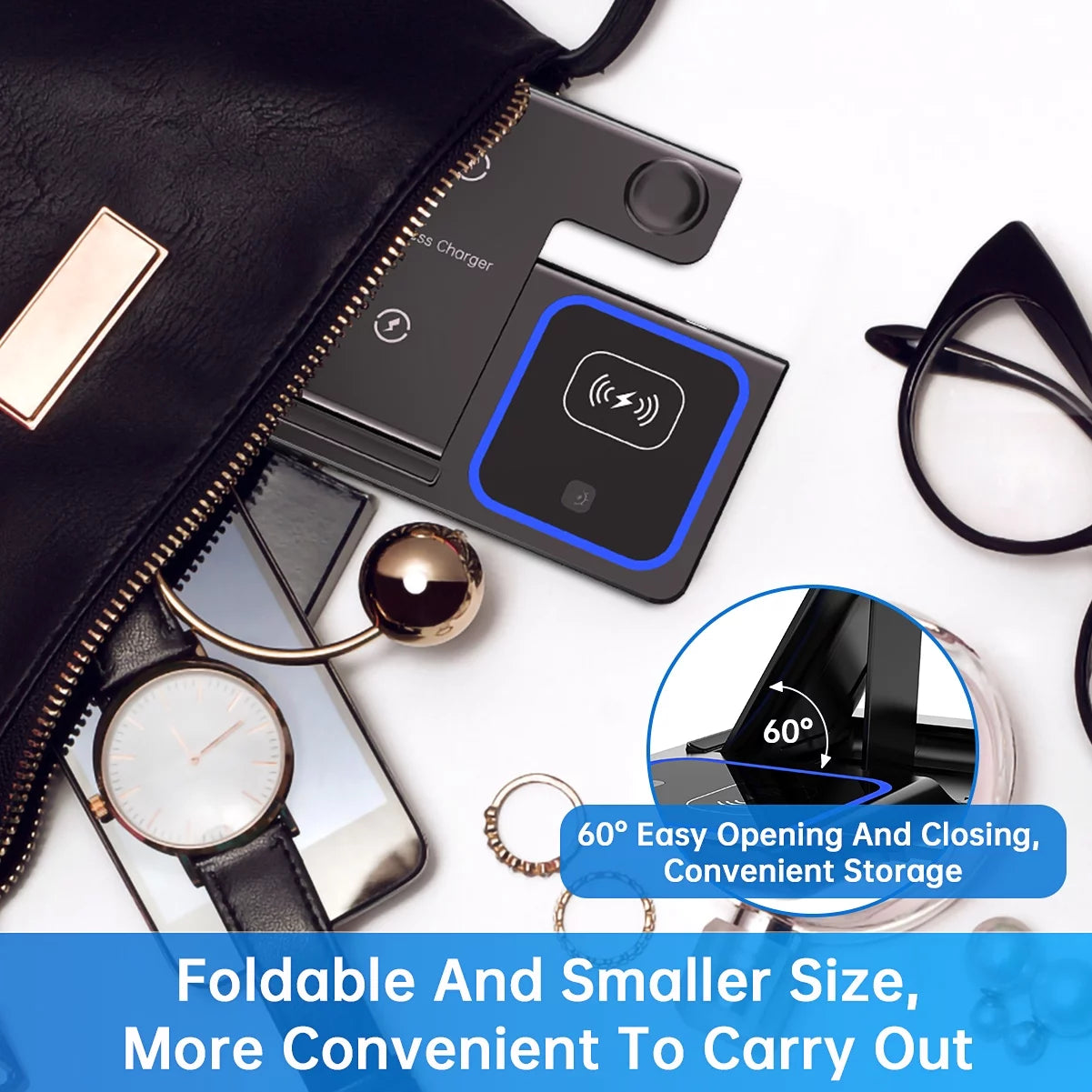 Super Speedy Magic Plate: Juice Up Your iPhones, Watch, and Ear Snacks All at Once - Now with Extra Zing!